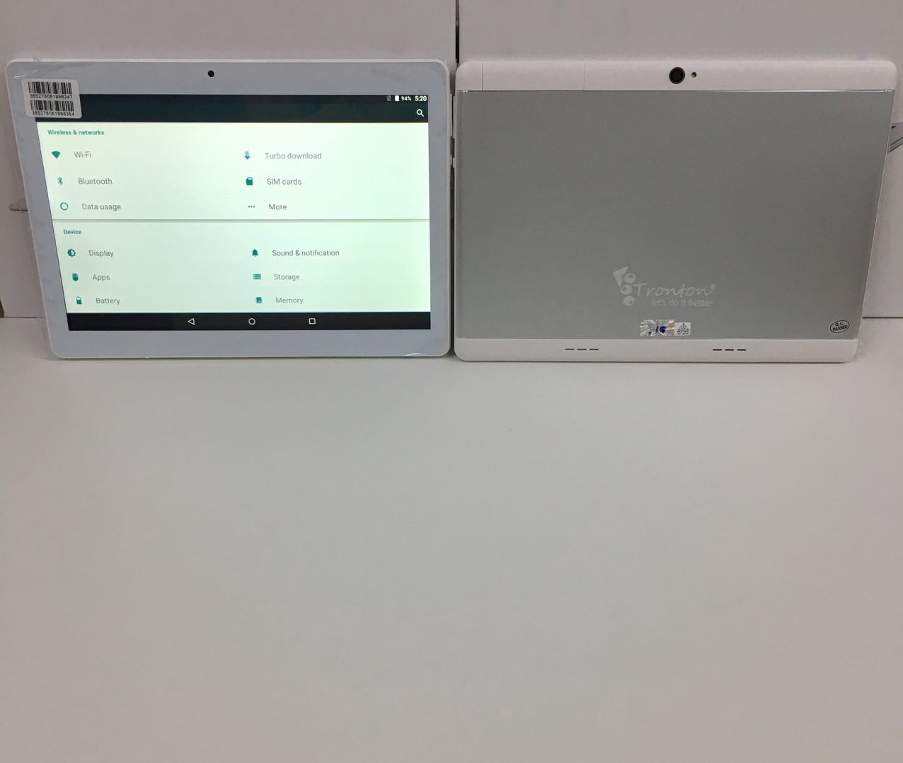 (SILVER)TRONTON T11+ 10.1 INCH 4GB RAM + 32GB ROM DUAL SIM CALL TABLET(Ready Stock)